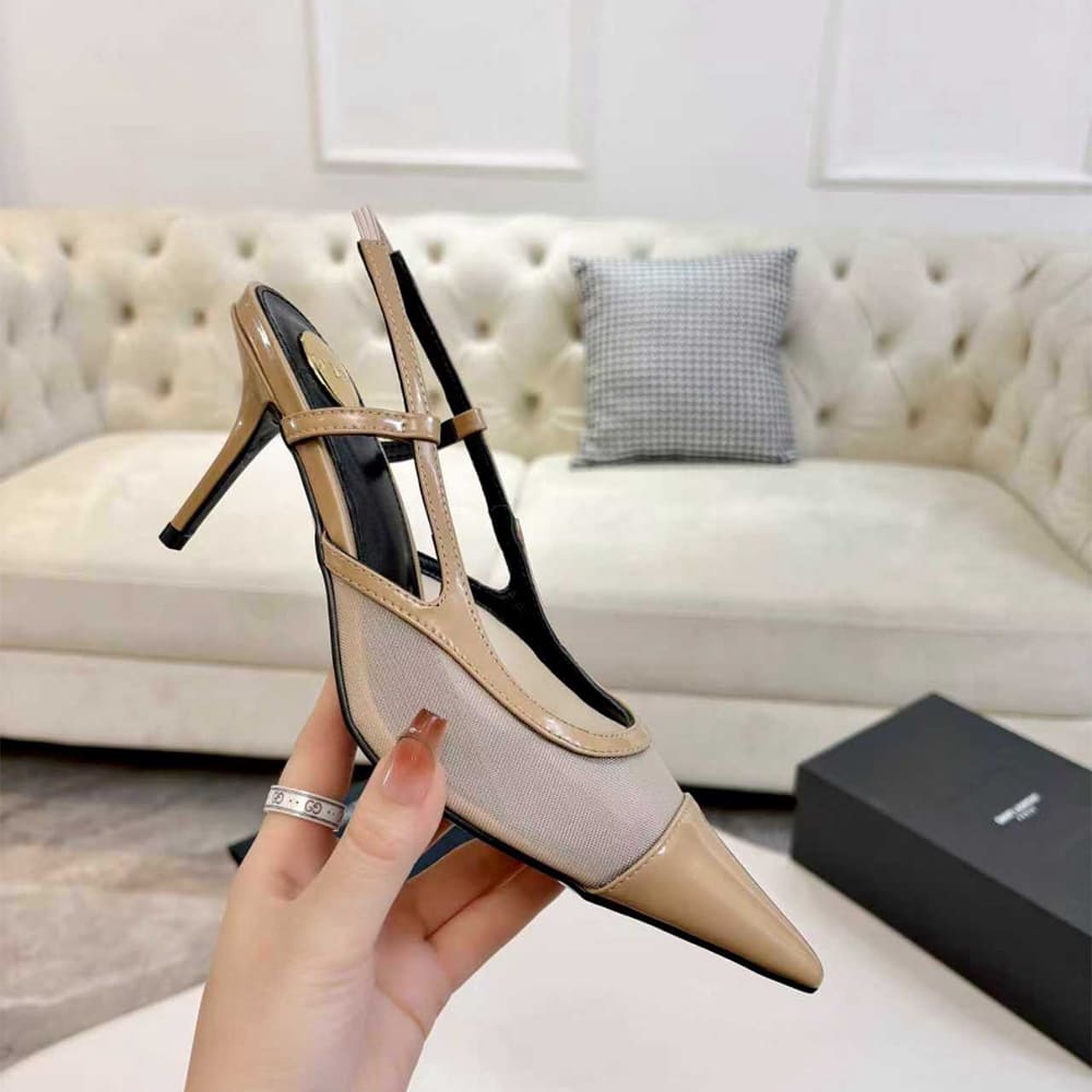 Y51 slingback pumps