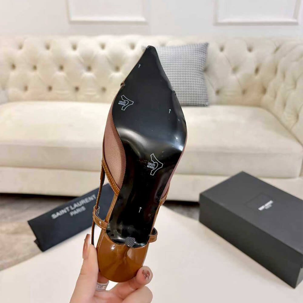Y51 slingback pumps