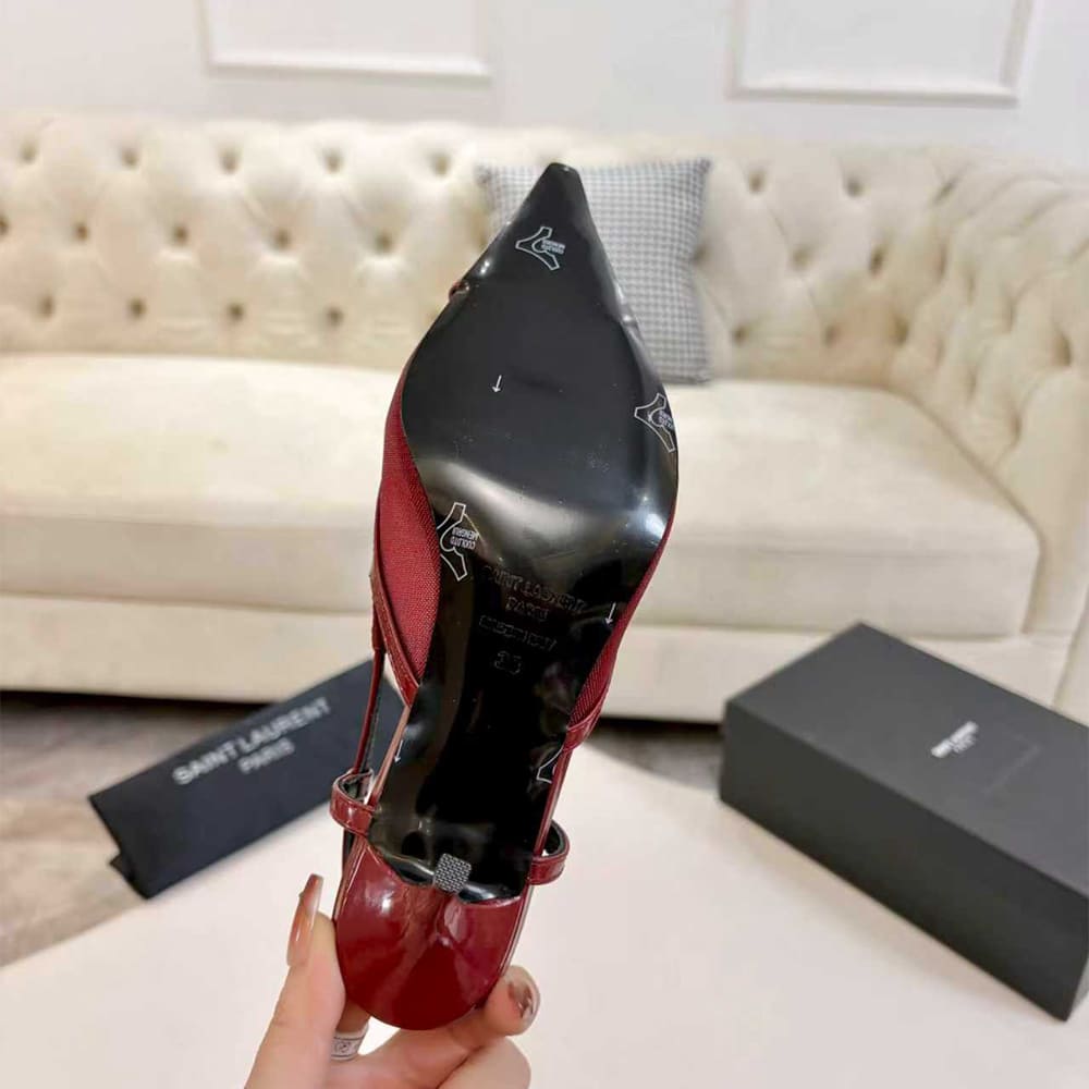 Y51 slingback pumps