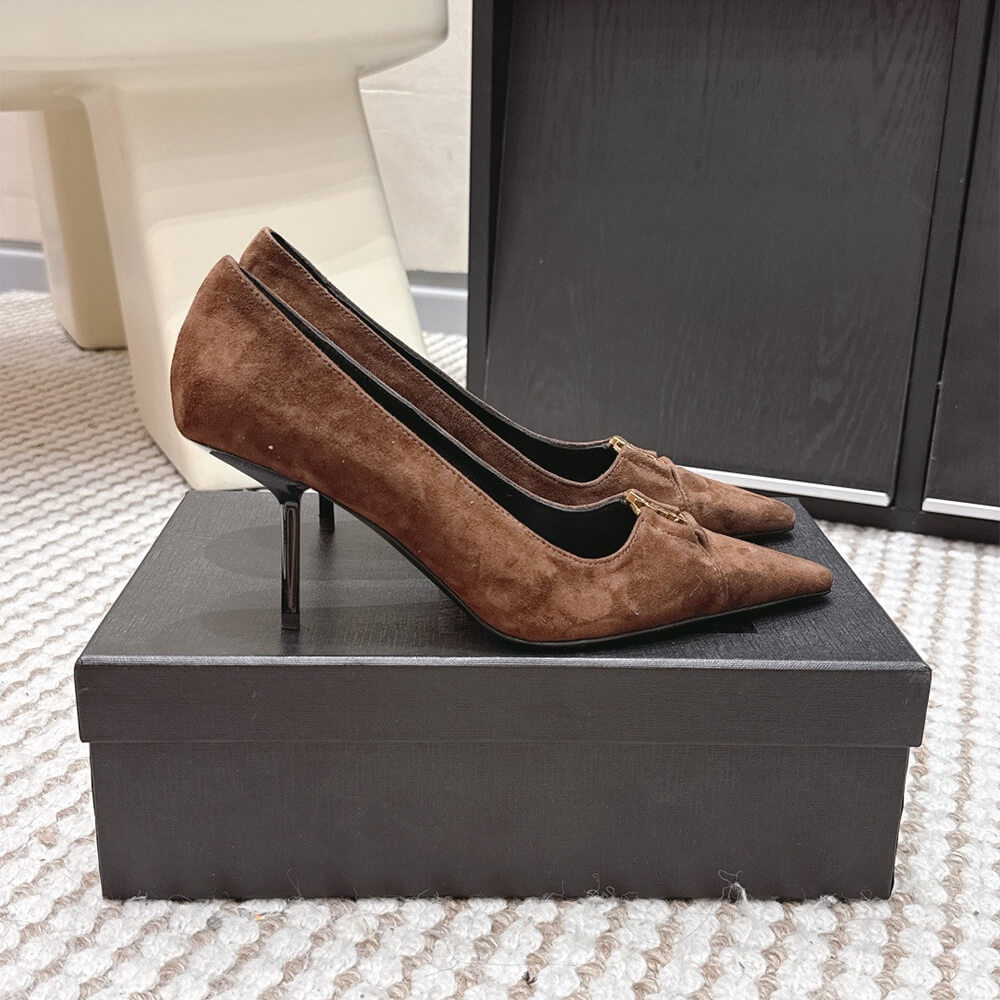 Y51 BABYLONE BRETEUIL pumps in suede