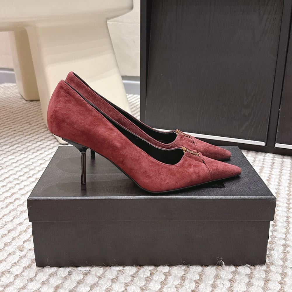 Y51 BABYLONE BRETEUIL pumps in suede