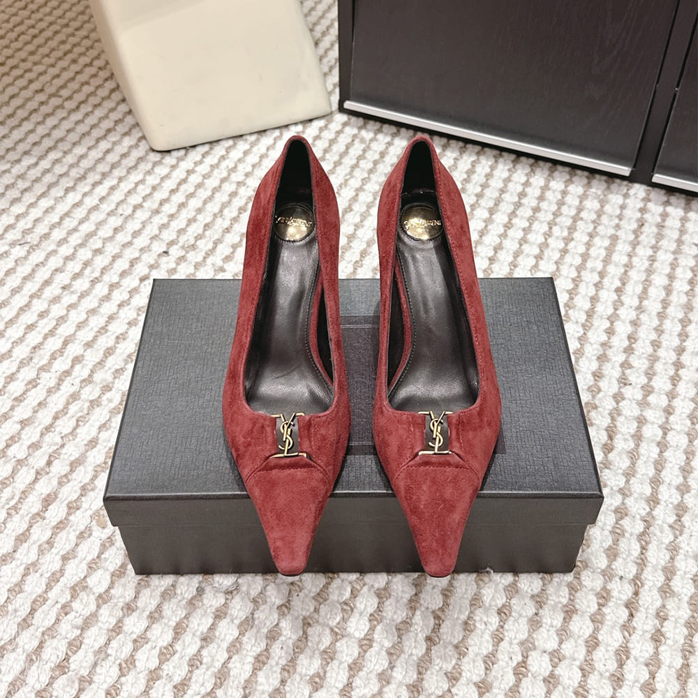 Y51 BABYLONE BRETEUIL pumps in suede