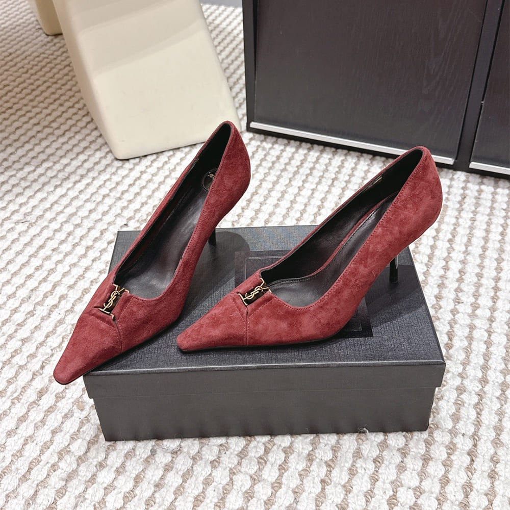 Y51 BABYLONE BRETEUIL pumps in suede