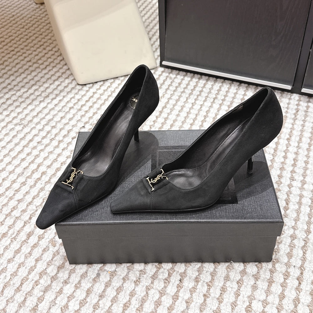 Y51 BABYLONE BRETEUIL pumps in suede