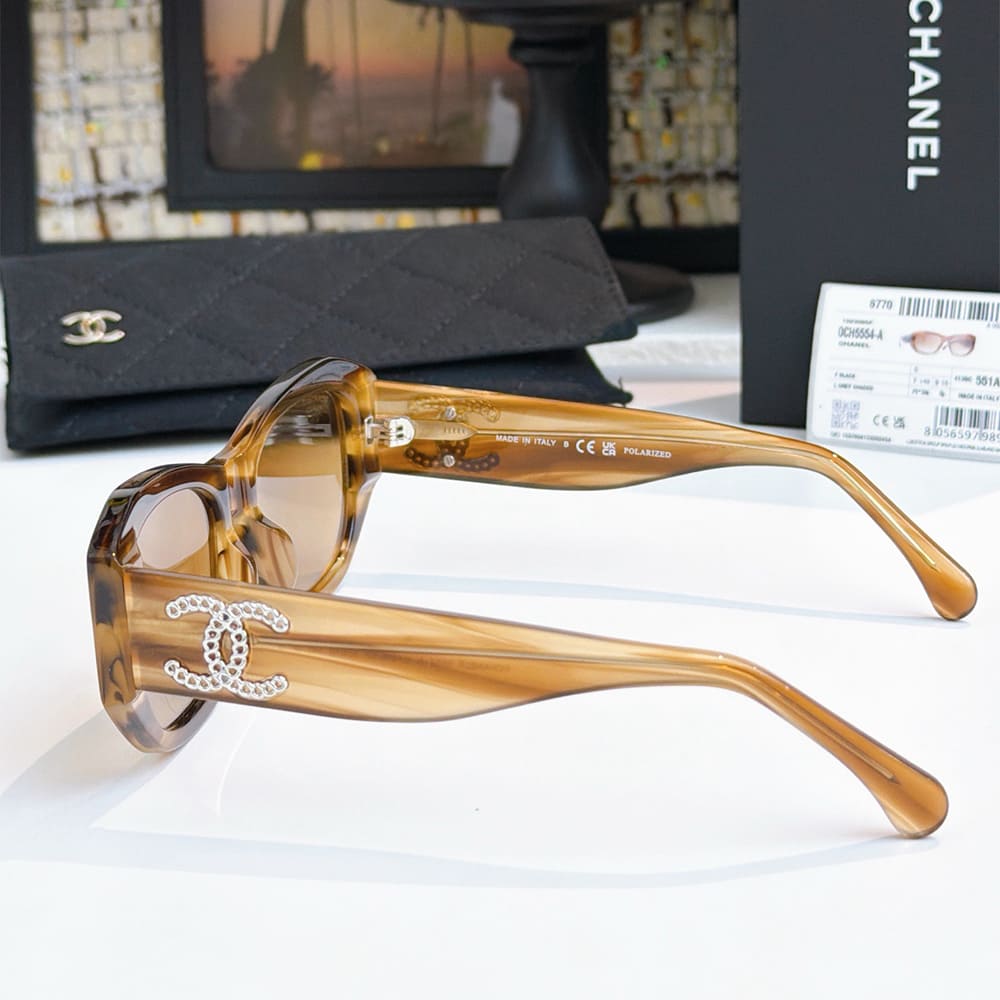 Ch**el Rectangle Sunglasses