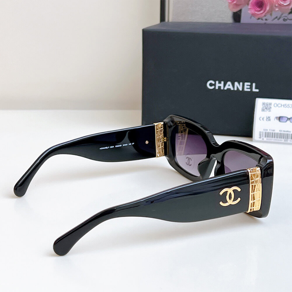 Ch**el Rectangle Sunglasses