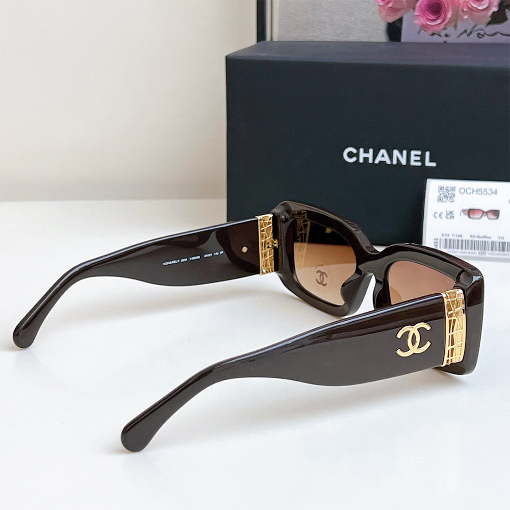 Ch**el Rectangle Sunglasses