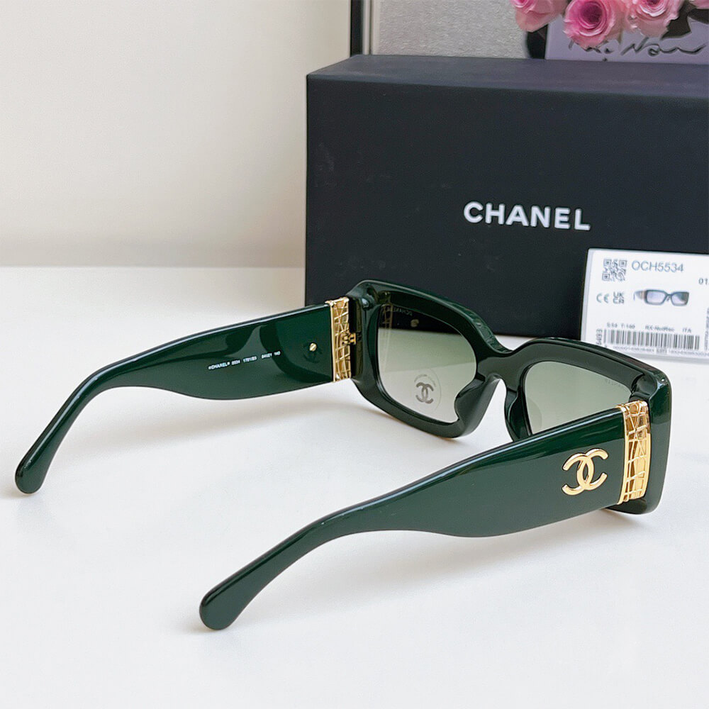 Ch**el Rectangle Sunglasses
