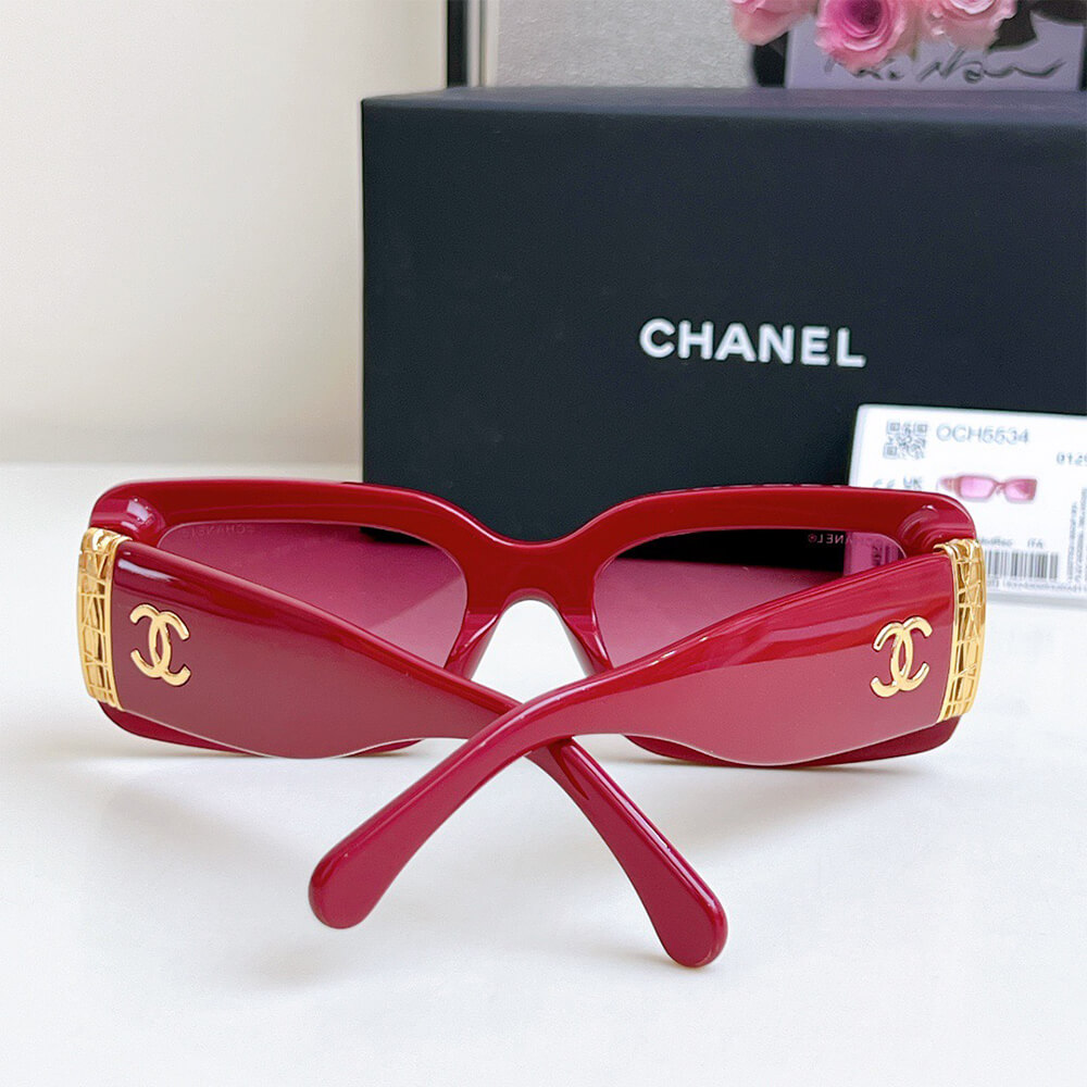 Ch**el Rectangle Sunglasses