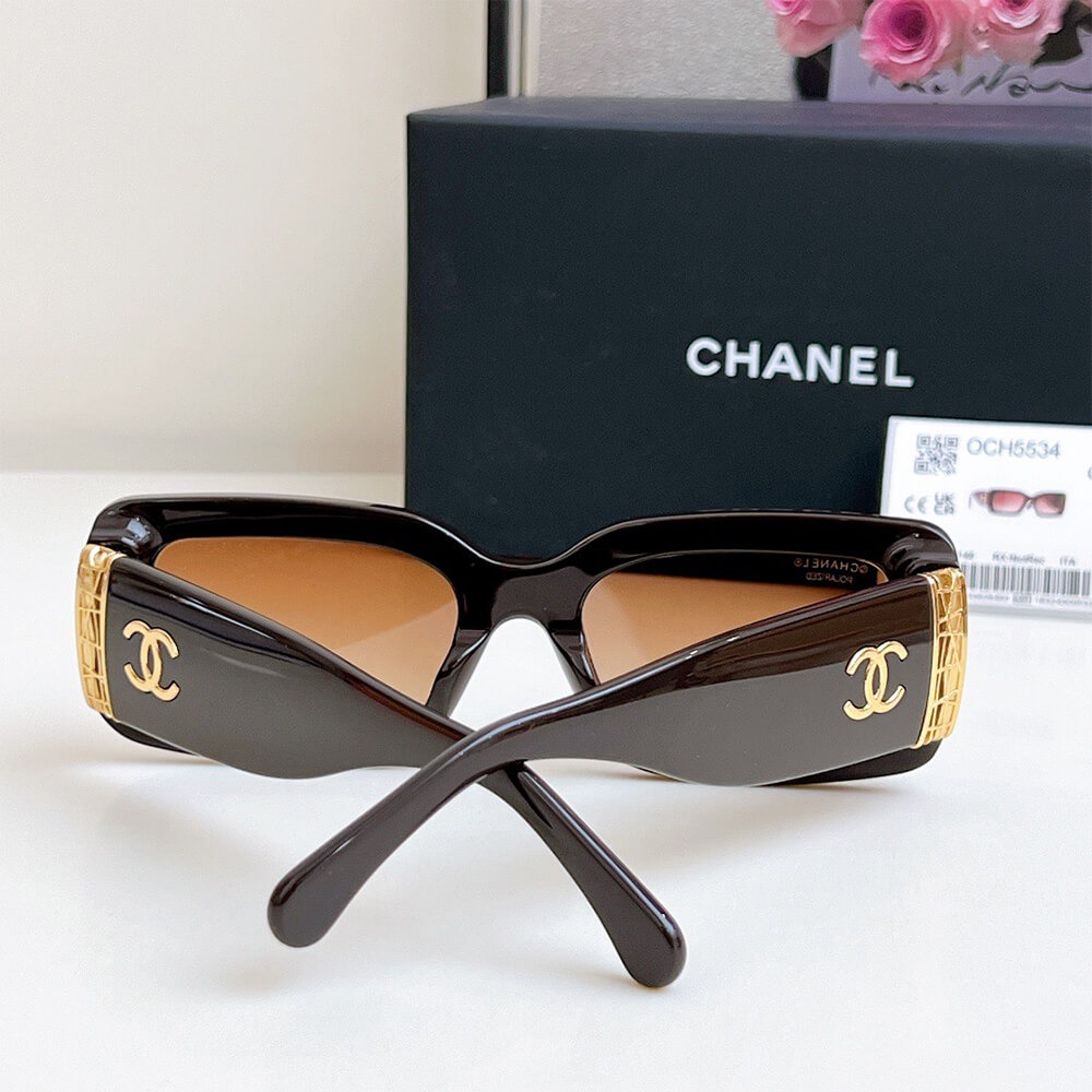 Ch**el Rectangle Sunglasses