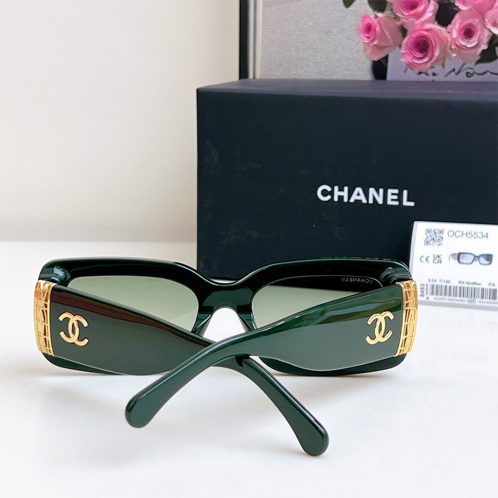 Ch**el Rectangle Sunglasses