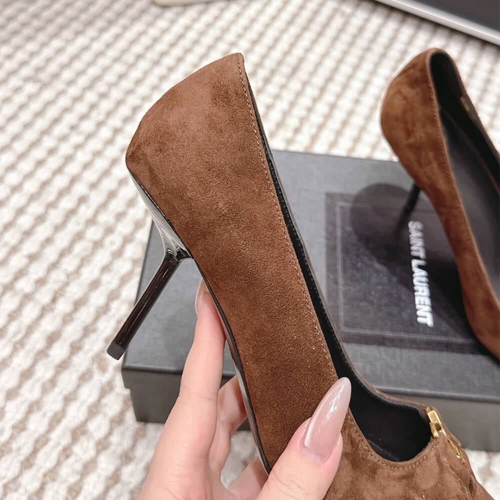 Y51 BABYLONE BRETEUIL pumps in suede