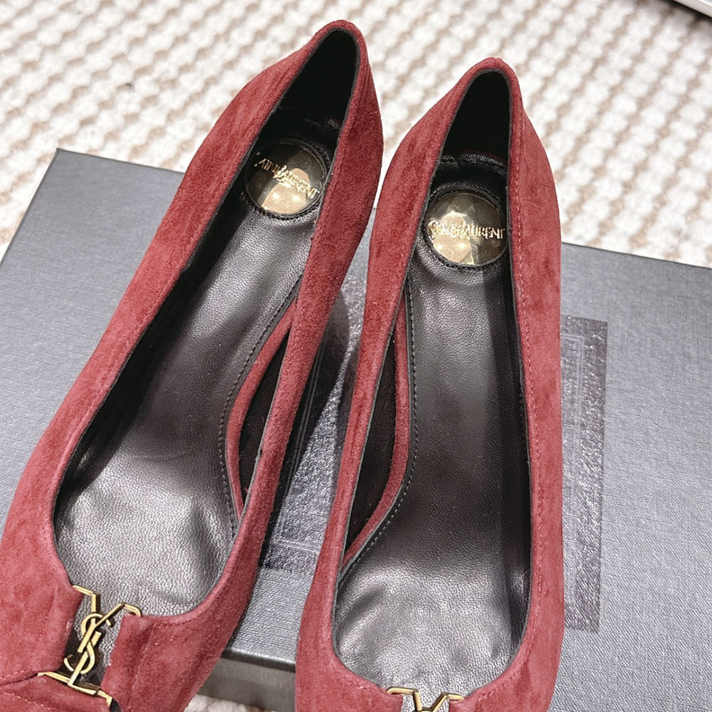 Y51 BABYLONE BRETEUIL pumps in suede