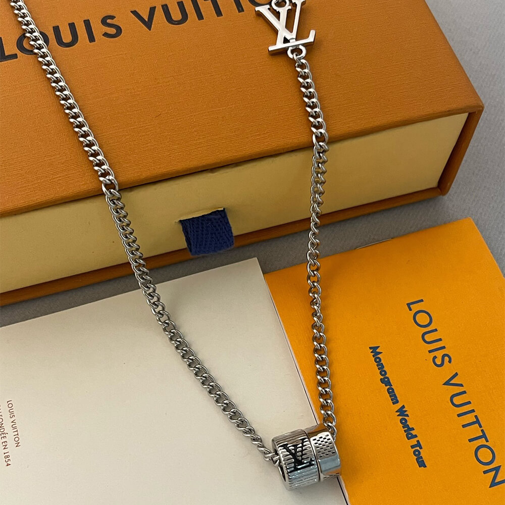LV Damier Rings Pendant