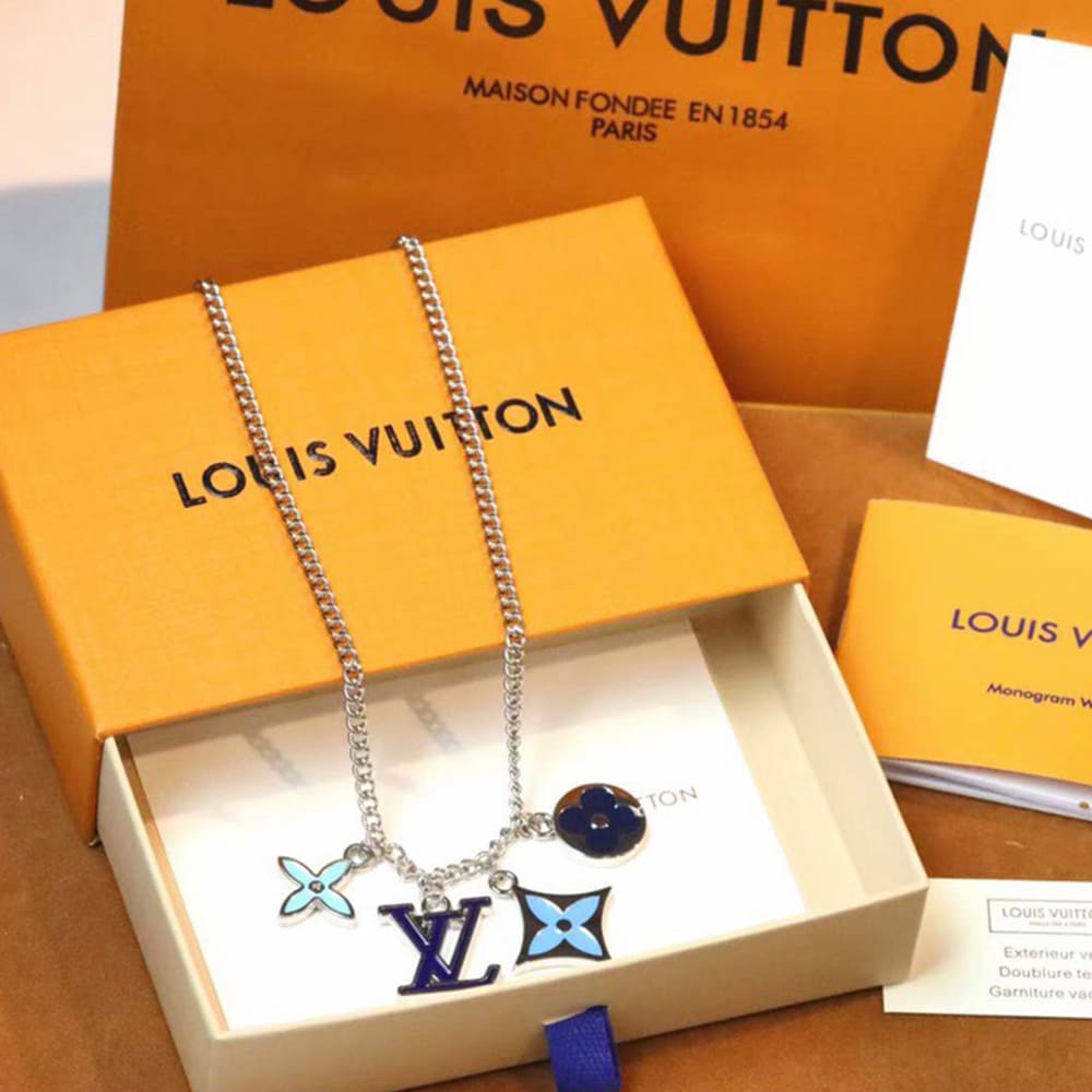LV INSTINCT ENAMELLED Necklace