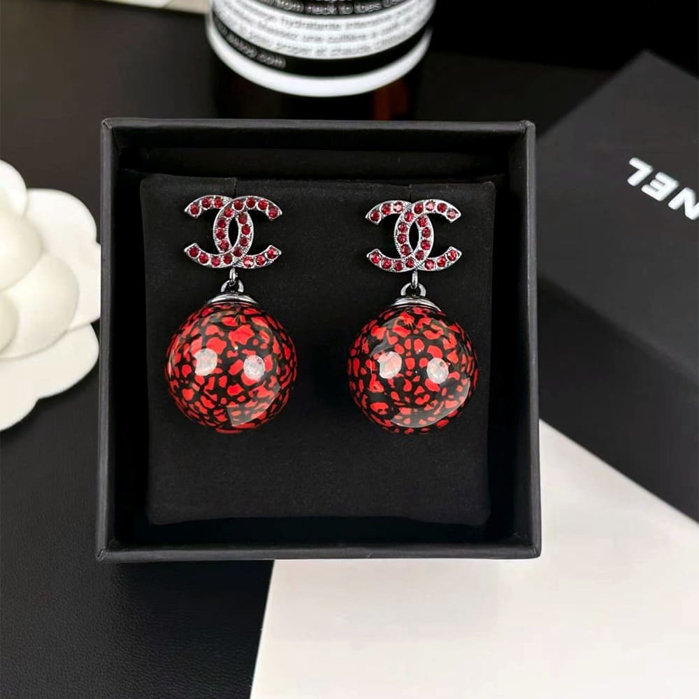 Ch**el Pendant Earrings