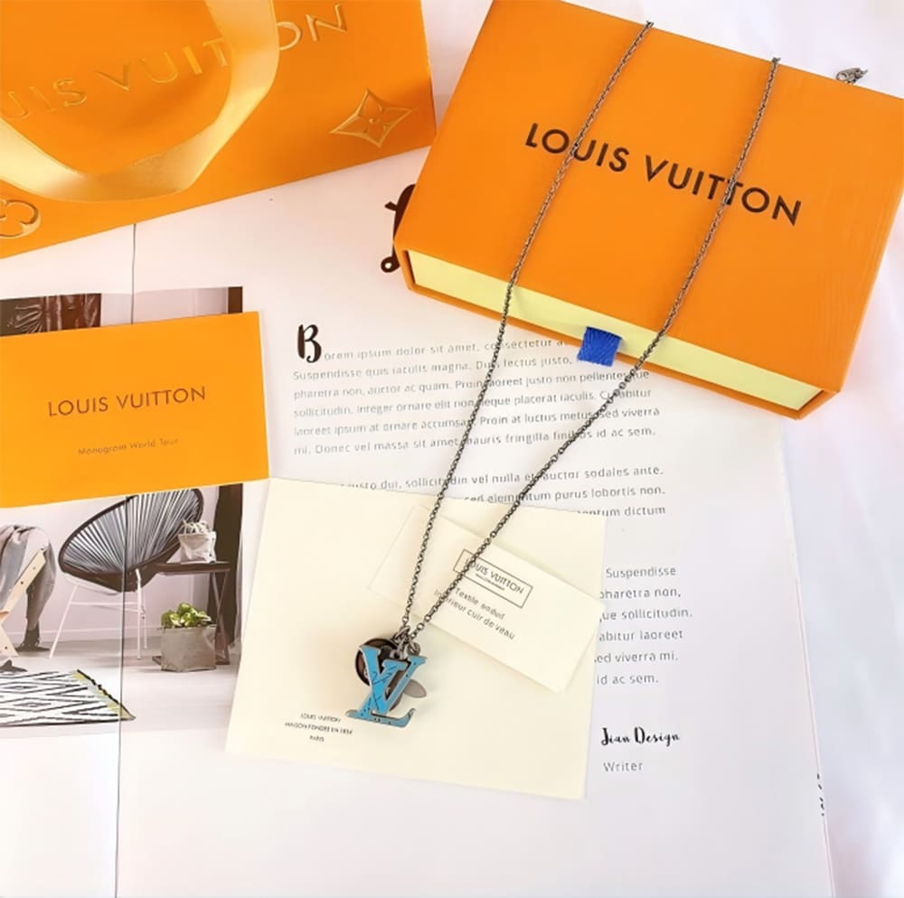 LV Turquoise Necklace