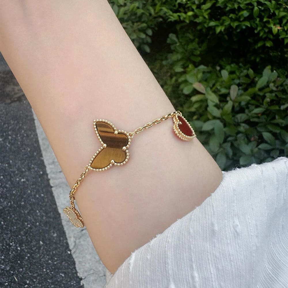 VCA Lucky Alhambra bracelet, 4 motifs