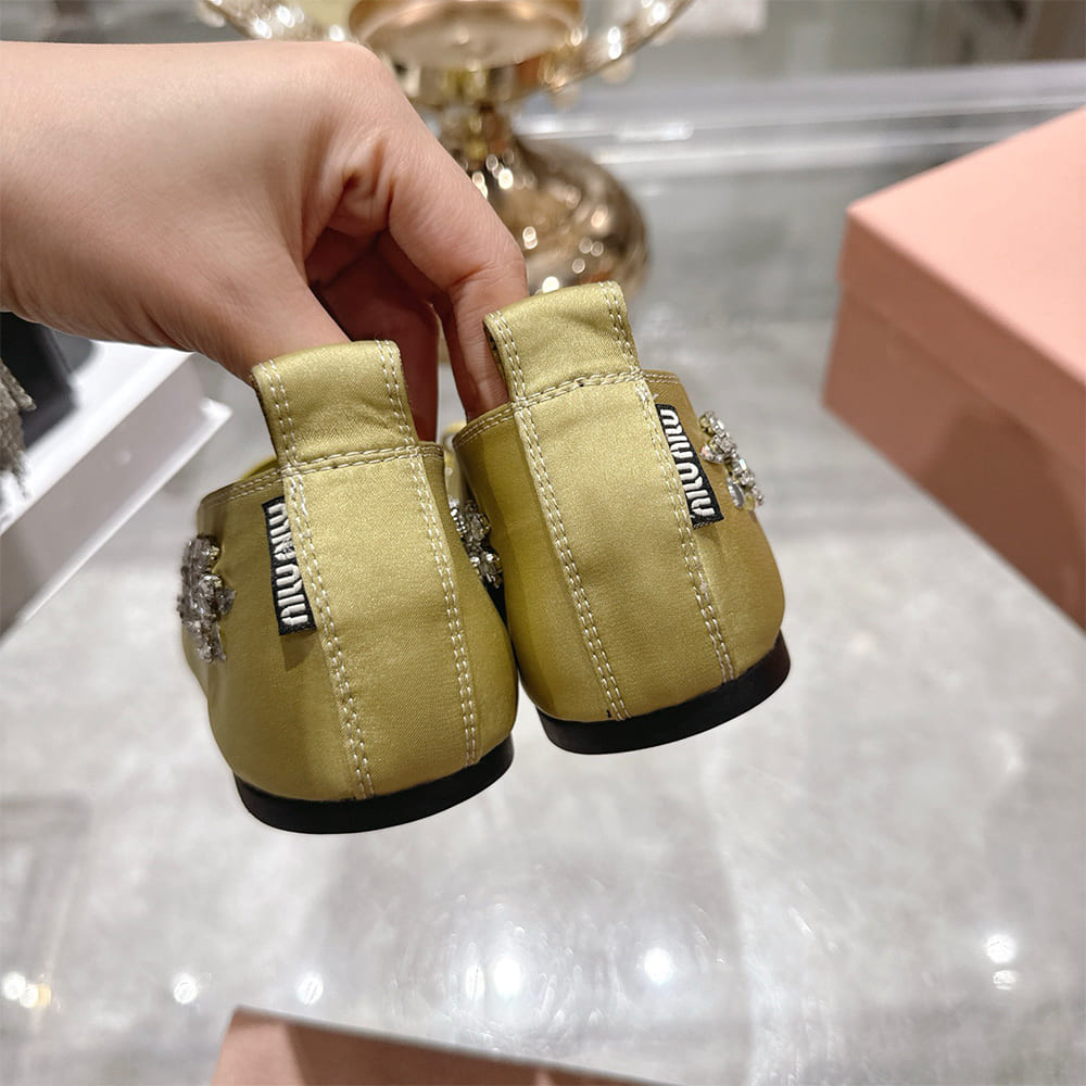 M1um1u Satin ballerinas(EU SIZE 35-41)