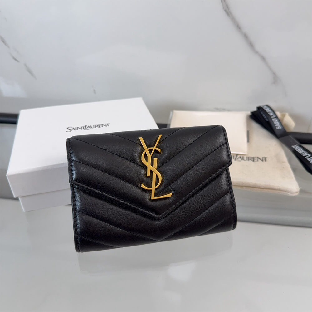 CASSANDRE MATELASS?? SMALL ENVELOPE WALLET IN LAMBSKIN(HIGH-END GRADE)