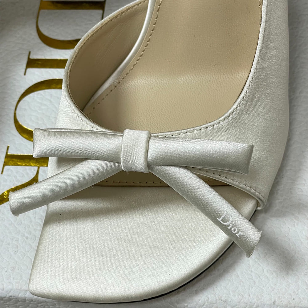 D10r Bow Heeled Slingback Sandal (EU SIZE 35-42)