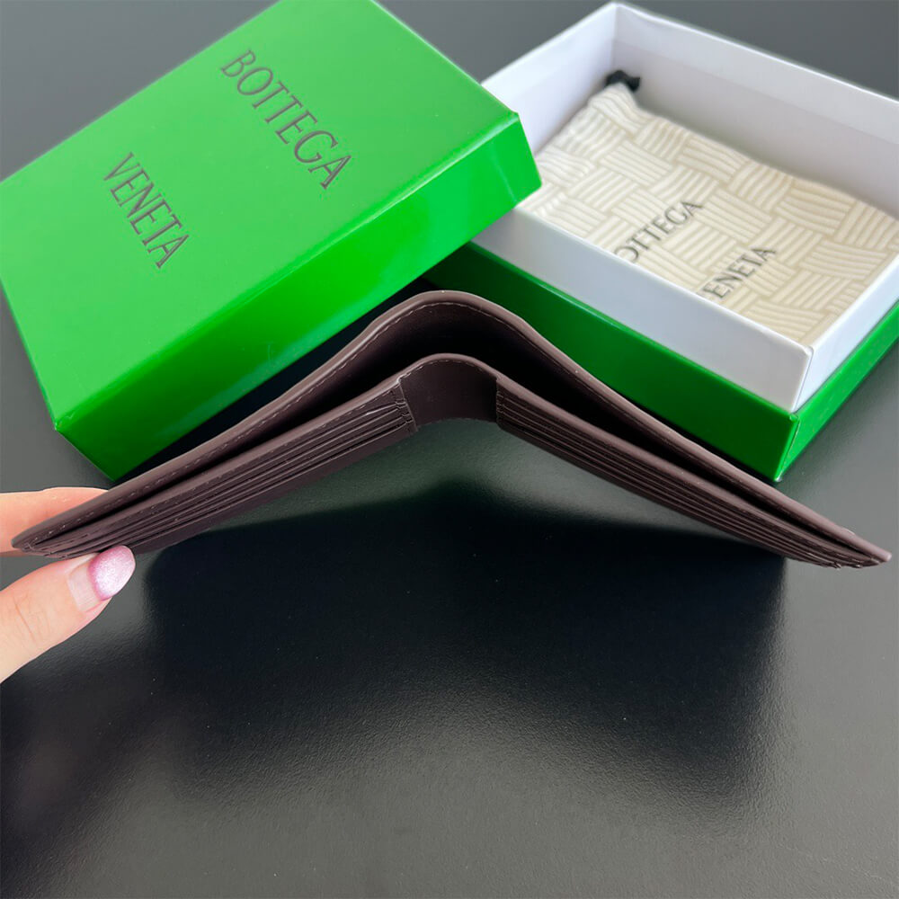 Intrecciato Piccolo Bi-Fold Wallet(HIGH-END GRADE)