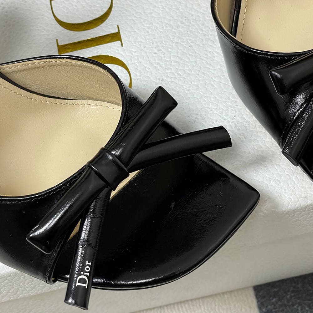 D10r Bow Heeled Slingback Sandal (EU SIZE 35-42)