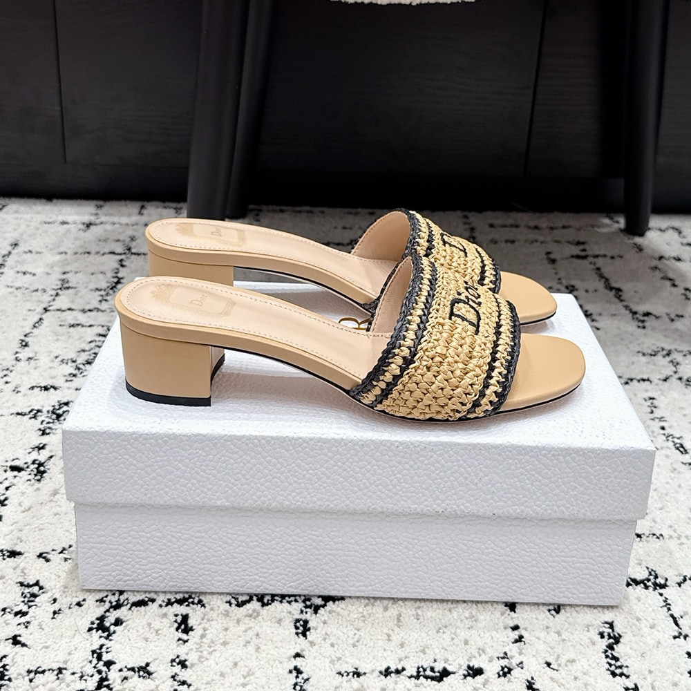 D10riviera D10r Woven Heeled Slide (EU SIZE 35-42)
