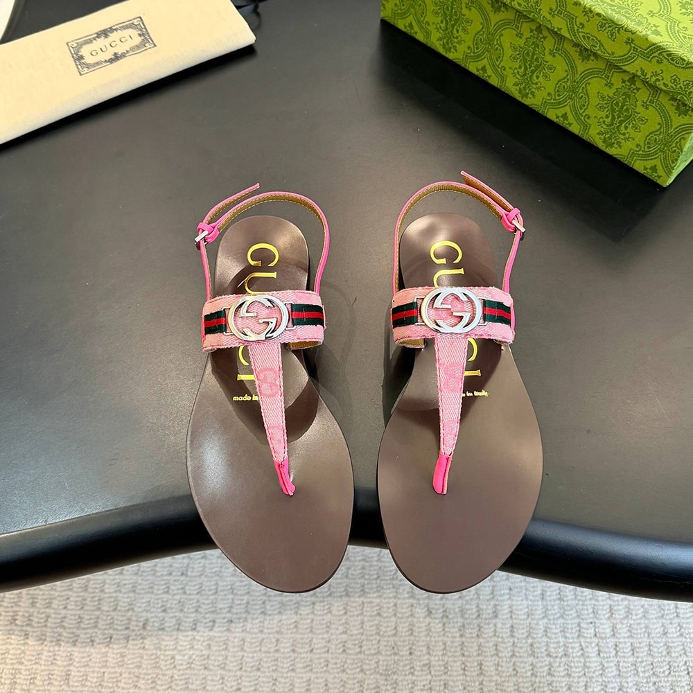Gvc*1 Women’s Interlocking G Web sandal (EU SIZE 35-42)