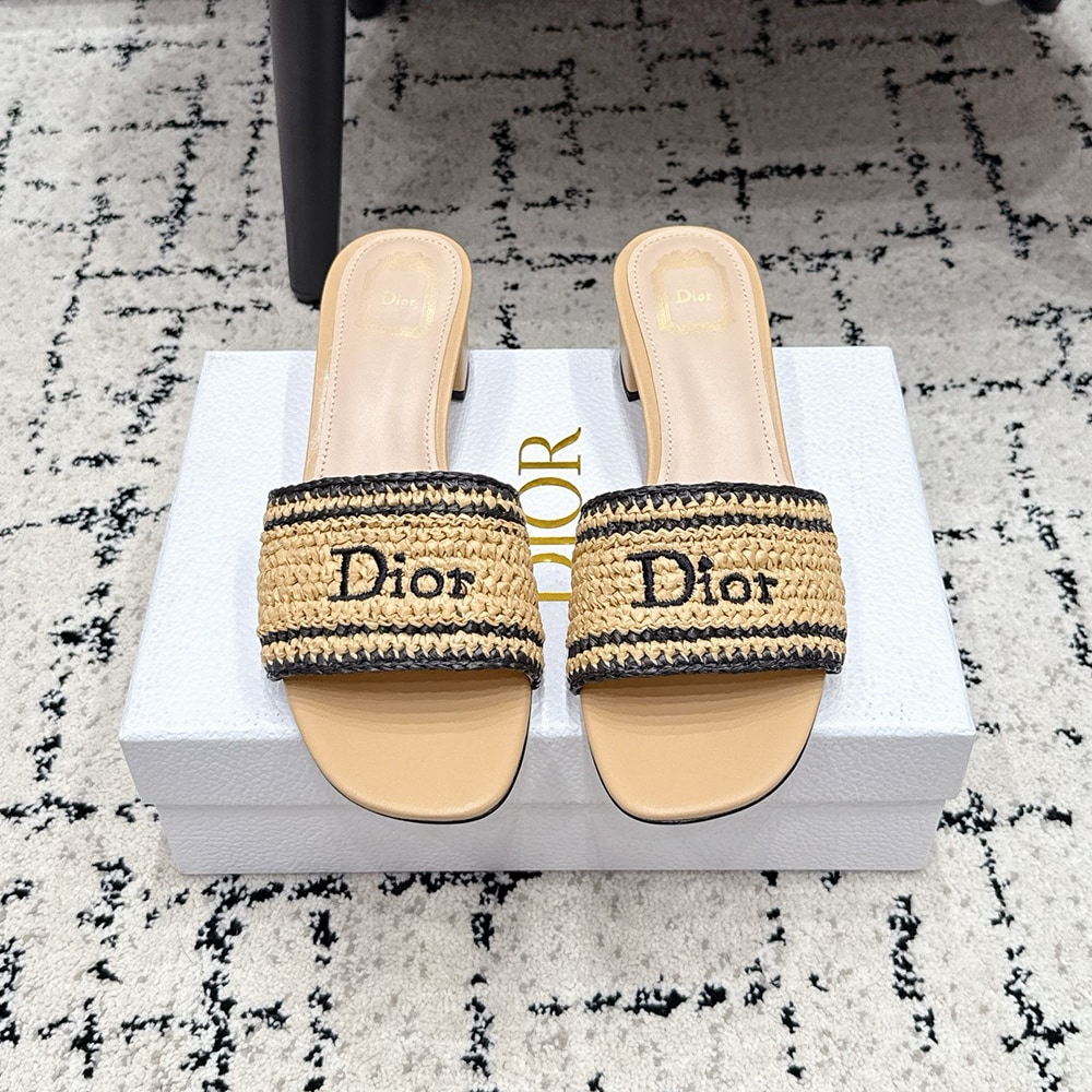 D10riviera D10r Woven Heeled Slide (EU SIZE 35-42)