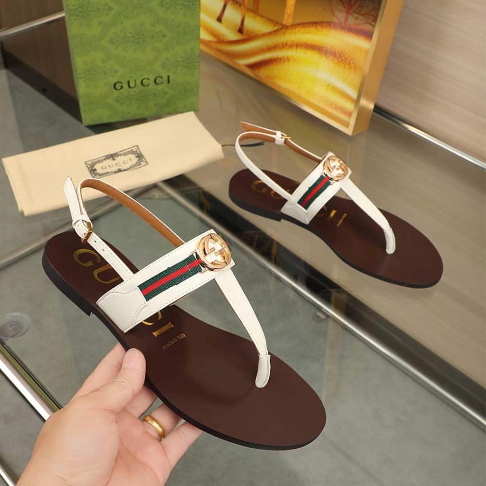 Gvc*1 Women’s Interlocking G Web sandal (EU SIZE 35-42)