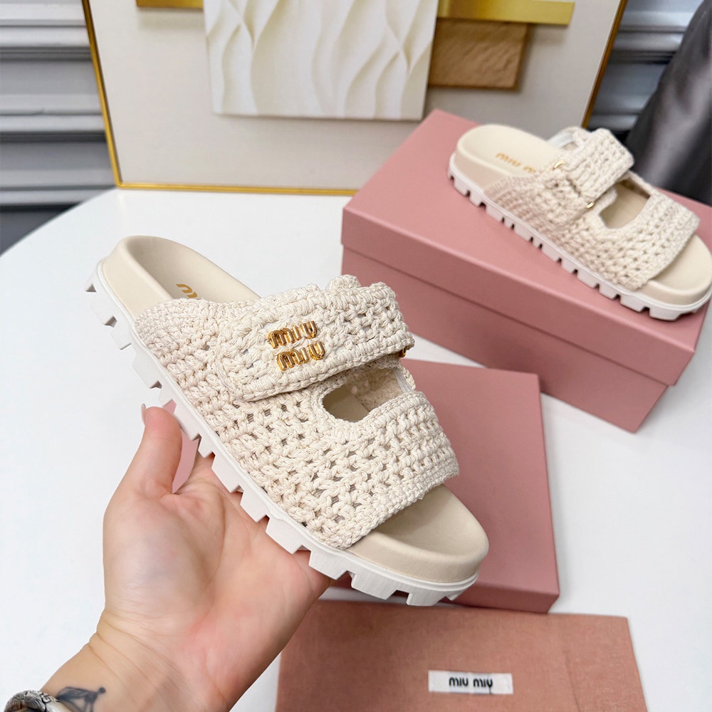 M1um1u Crochet sandals (EU SIZE 35-41)