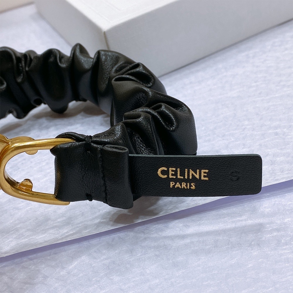 Ce1i*e Triomphe belt camel leather