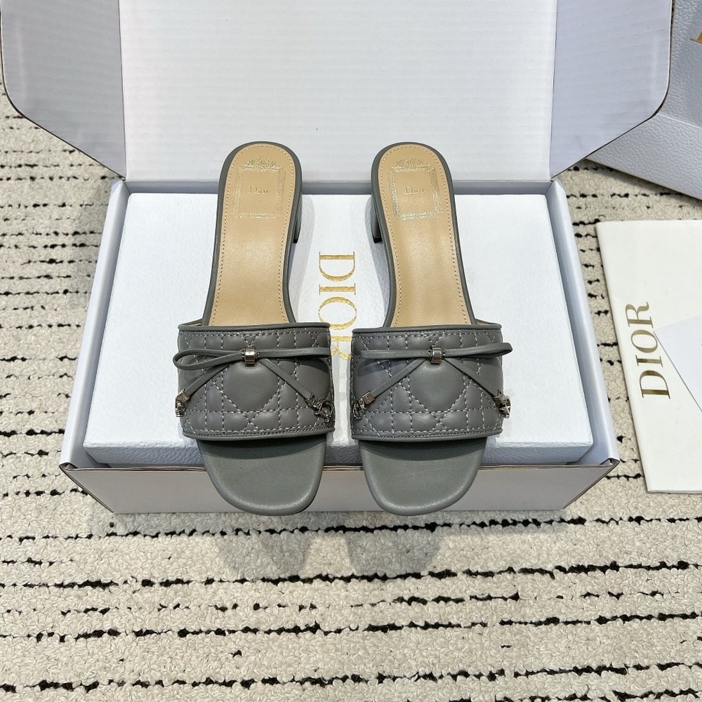 D10r Cannage Heeled Slide (EU SIZE 35-42)
