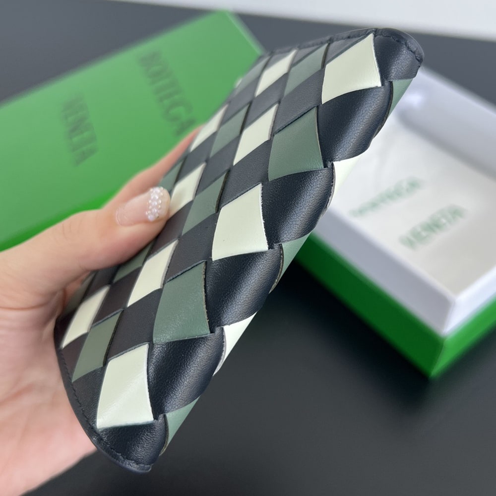 B0tt*ga Ven*ta Intrecciato Small Bi-Fold Wallet(HIGH-END GRADE)