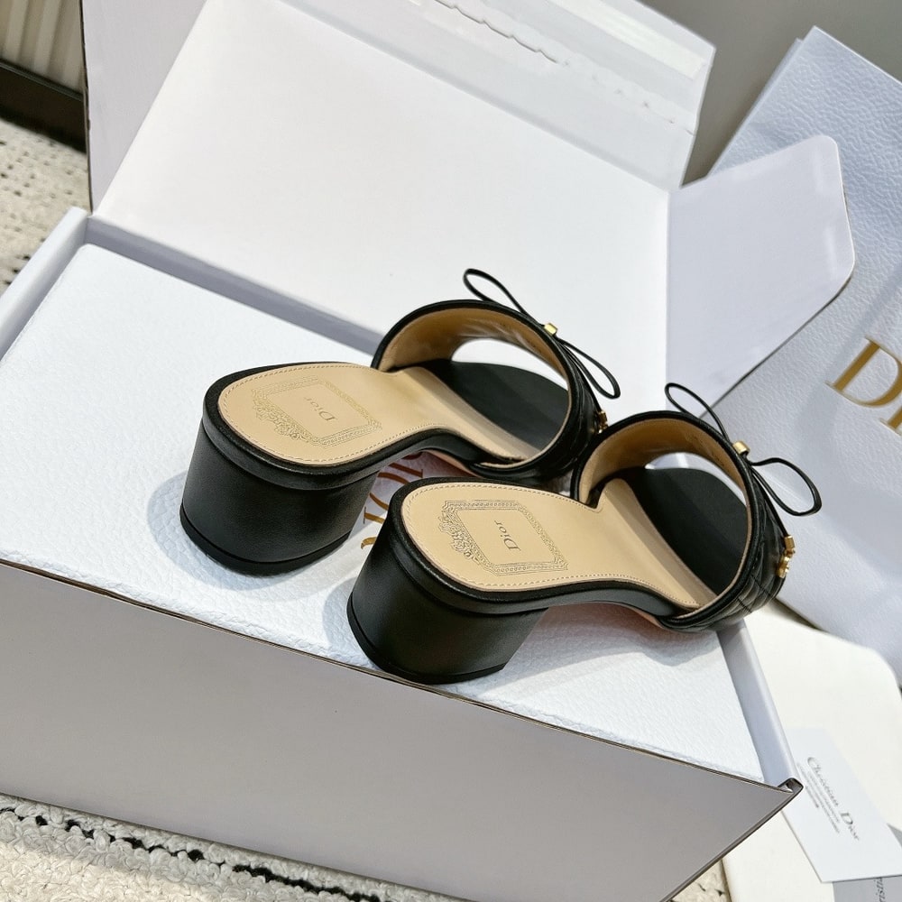 D10r Cannage Heeled Slide (EU SIZE 35-42)