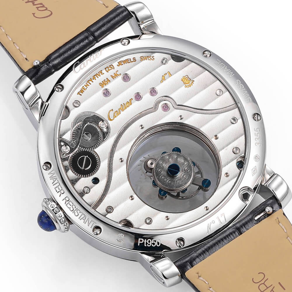 Rotonde de Ca*t1er Double Tourbillon watch