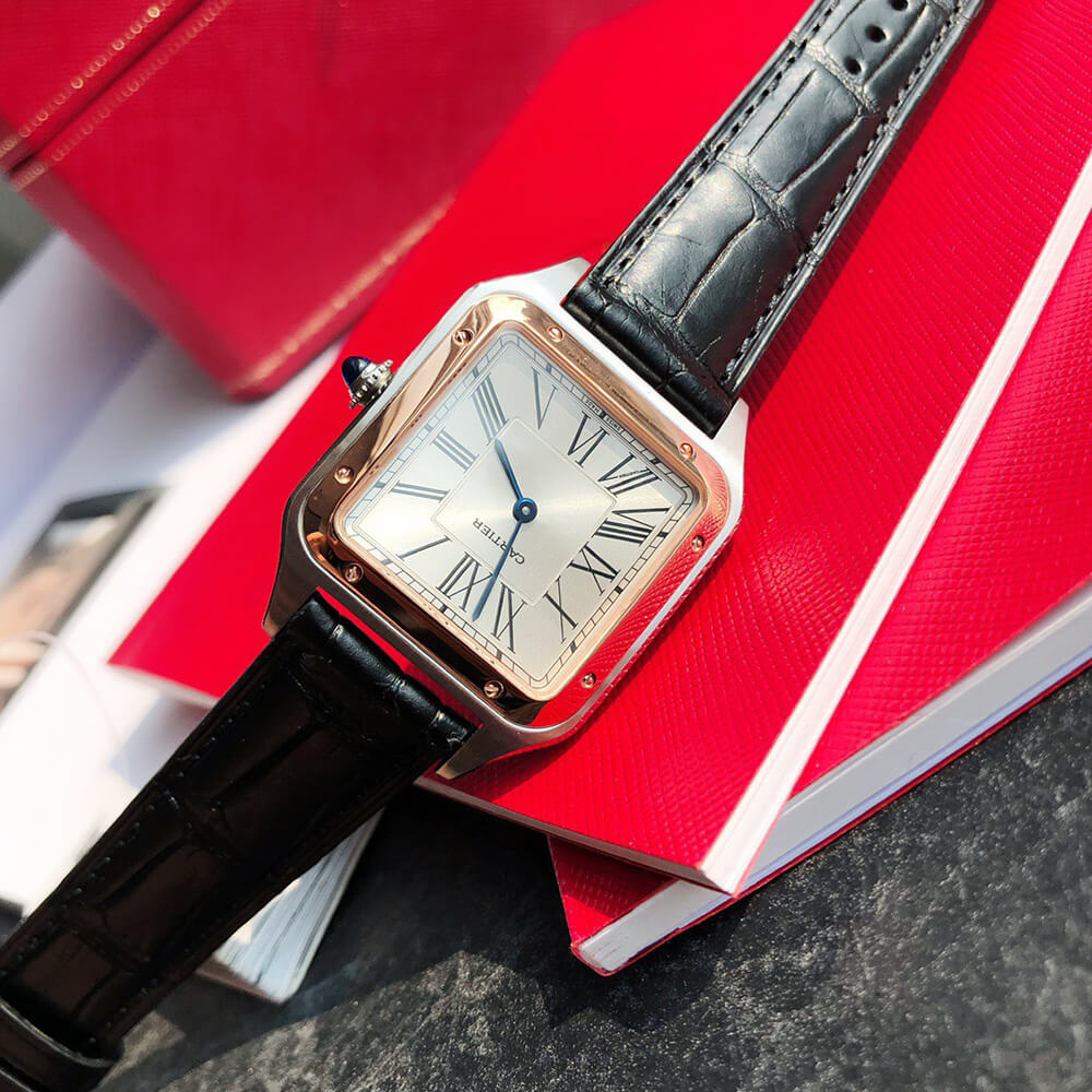 Ca*t1er Small Santos-Dumont watch