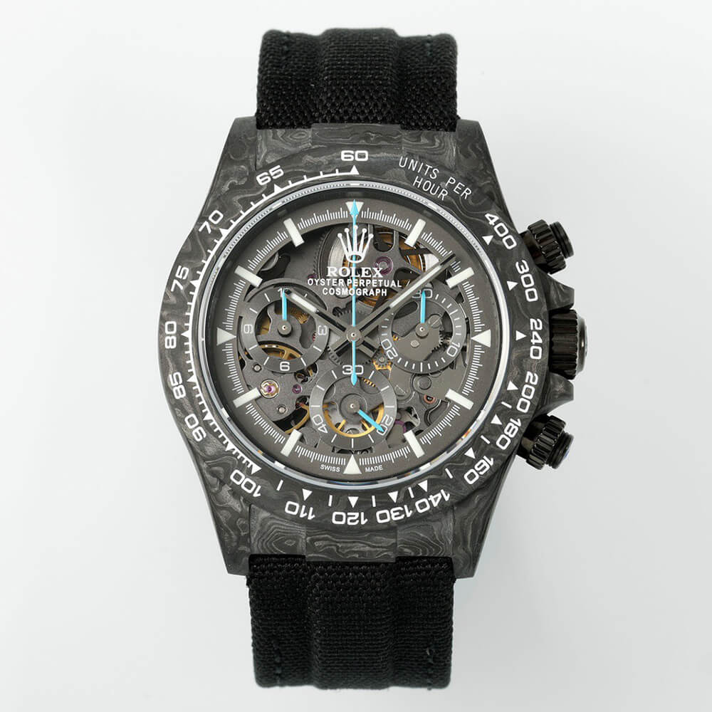R01ex Diw Daytona skeleton dial