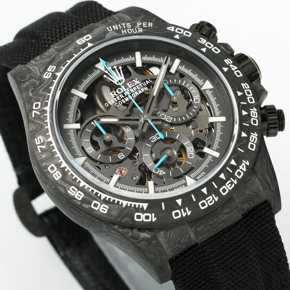 R01ex Diw Daytona skeleton dial