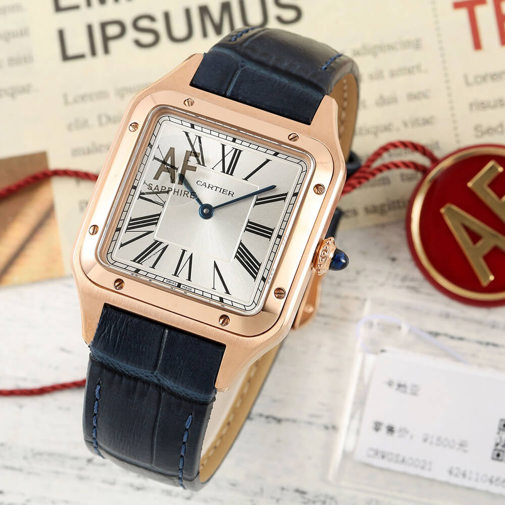 Ca*t1er Small Santos-Dumont watch