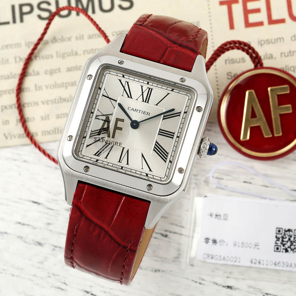 Ca*t1er Small Santos-Dumont watch