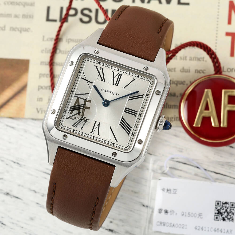 Ca*t1er Small Santos-Dumont watch