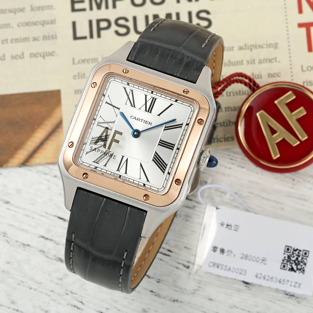 Ca*t1er Small Santos-Dumont watch