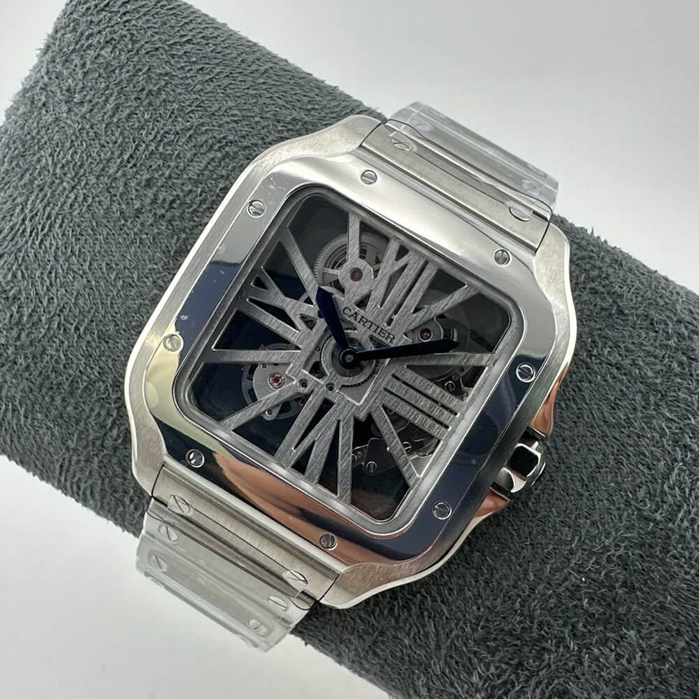 Ca*t1er Santos Skeleton Watch