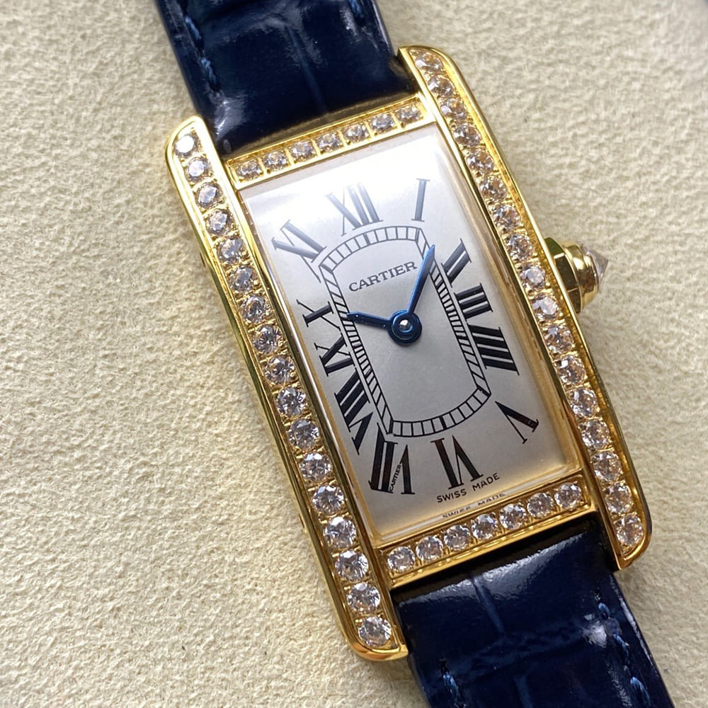 Ca*t1er Tank Americaine watch