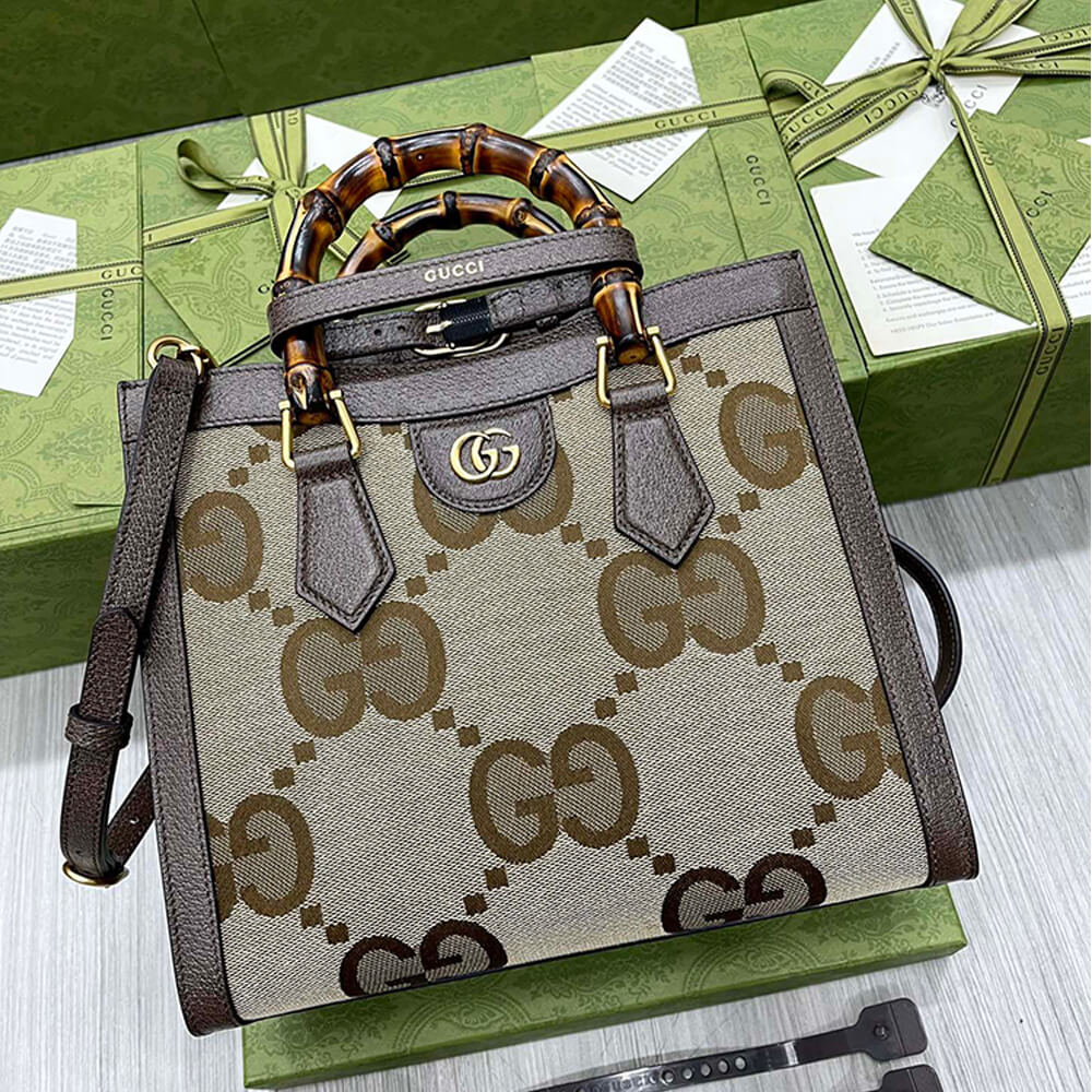 Gvc*1 Diana jumbo GG small tote bag