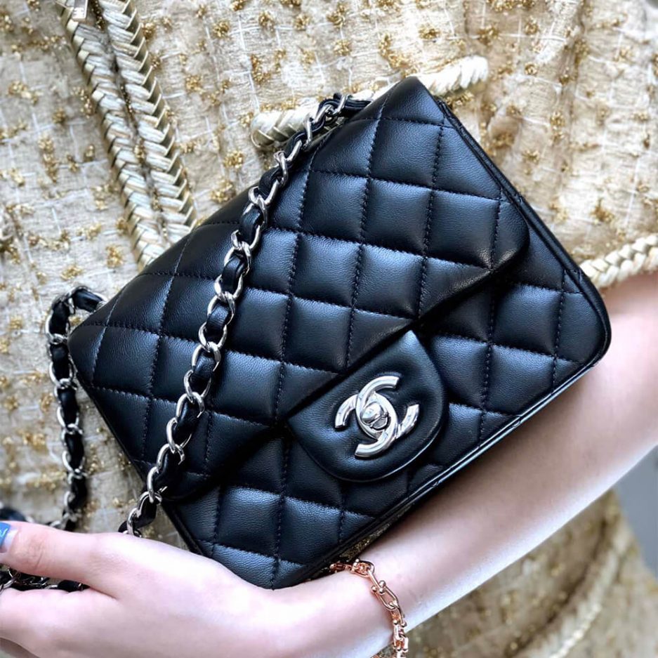 Ch**el MINI FLAP BAG