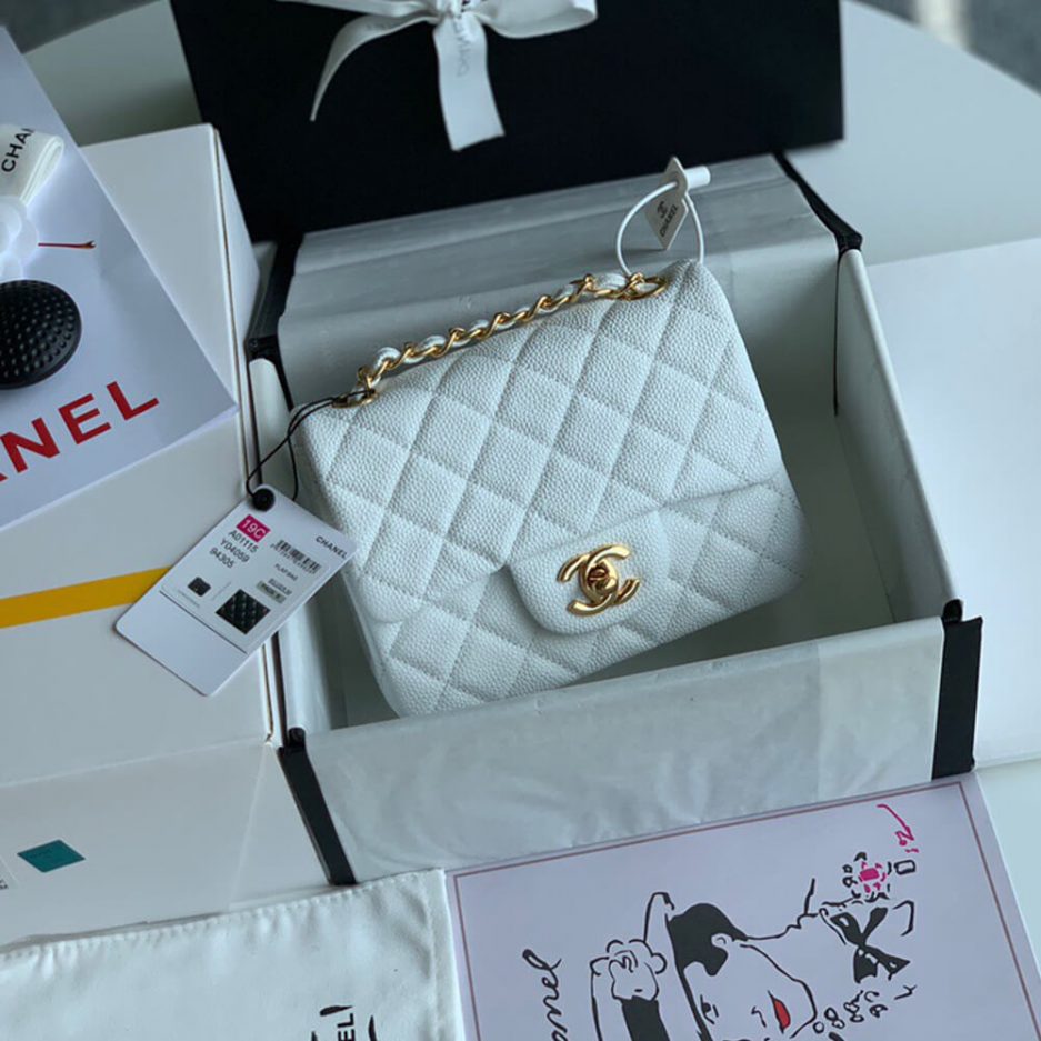 Ch**el MINI FLAP BAG