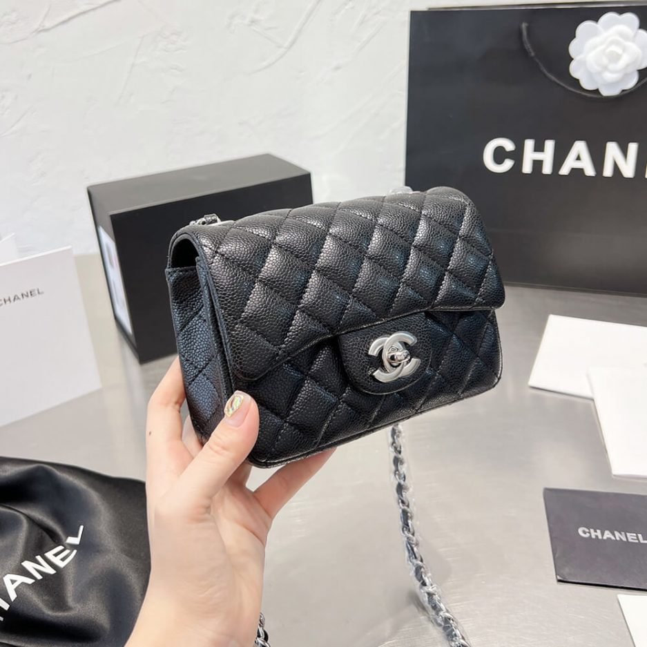 Ch**el MINI FLAP BAG